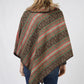 ETHNIC PATTERN PONCHO