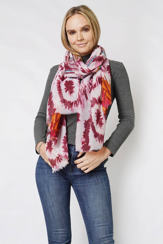 ETHNIC PRINT OBLONG SCARF