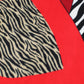 ZEBRA PRINT OBLONG SCARF/SHAWL