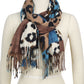 ANIMAL PRINT OBLONG SCARF/SHAWL