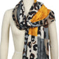 ANIMAL PRINT OBLONG SCARF/SHAWL