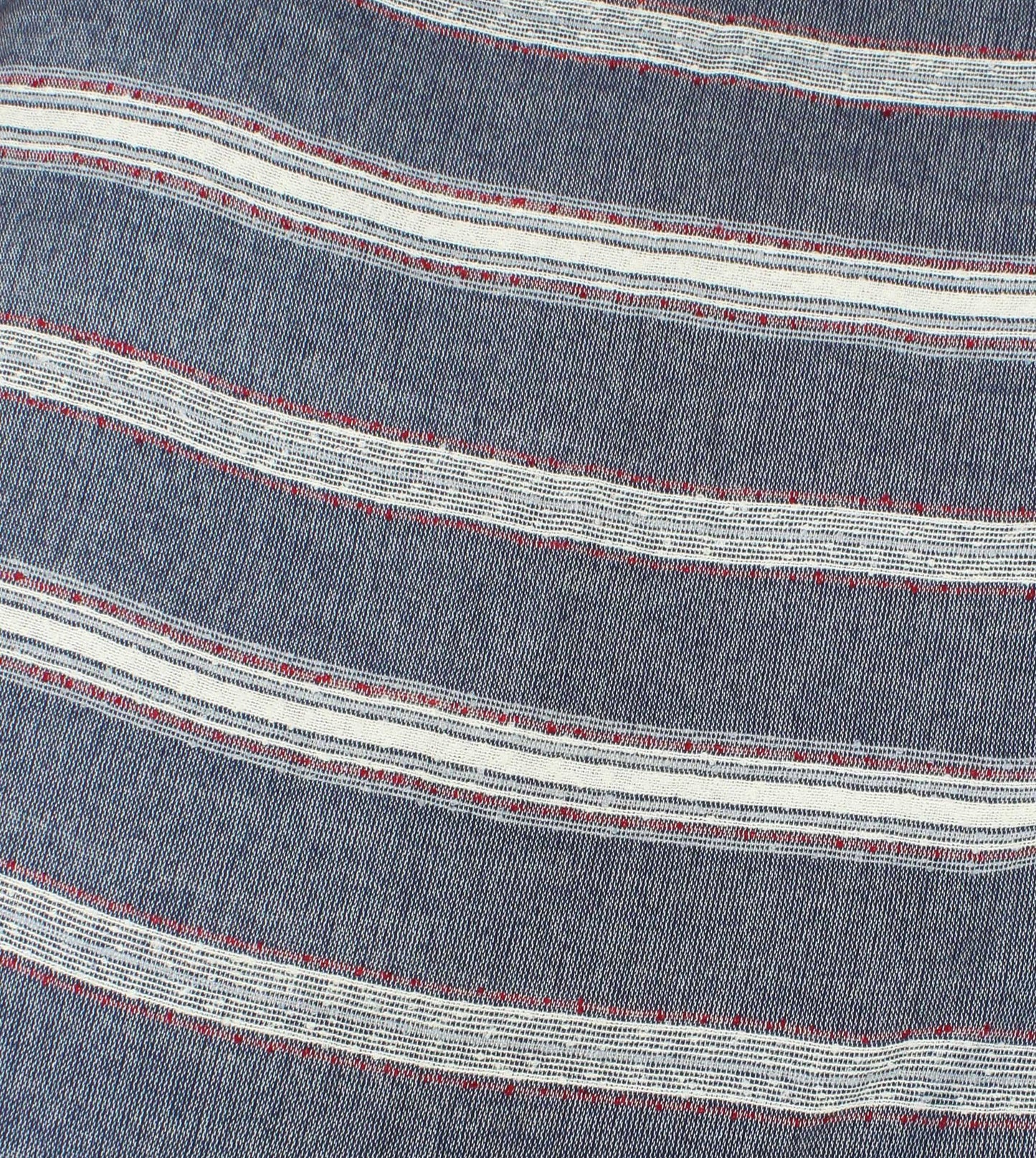 STRIPE WOVEN OBLONG SCARF/SHAWL