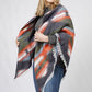 WESTERN JACQUARD BLANKET SHAWL