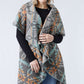 WESTERN REVERSIBLE ROUND SHAWL VEST