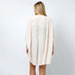 TEXTURED JERSEY RELAXED FIT KIMONO/VEST