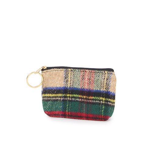 TARTAN COIN PURSE