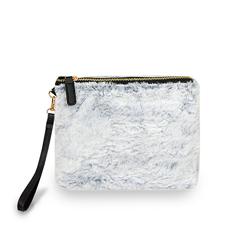 FUR POUCH W/ WRISTLET