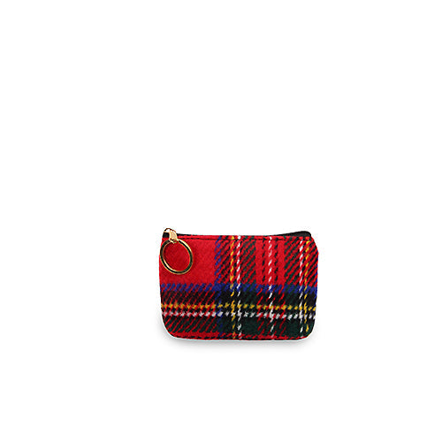 TARTAN COIN/CARD PURSE