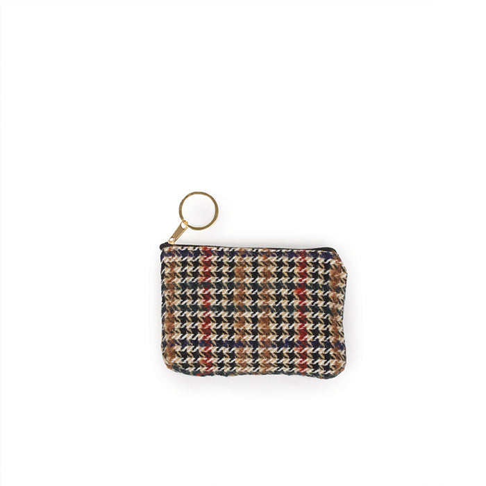 GLEN CHECK COIN/CARD PURSE