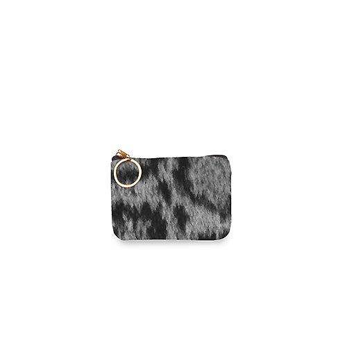 ANIMAL PRINT COIN/CARD PURSE