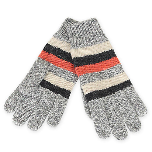 STRIPE KNIT GLOVES