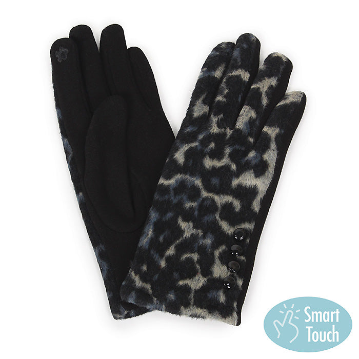 LEOPARD PRINT GLOVES