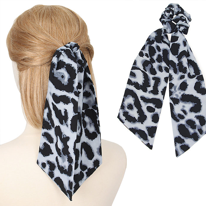 LEOPARD PRINT HAIR SCARF