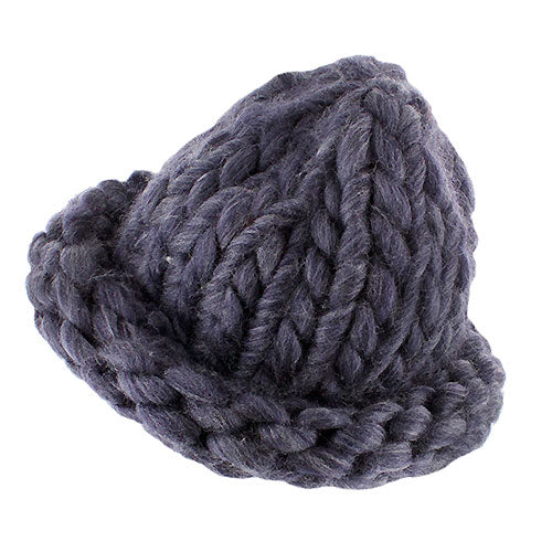 2-TONE CHUNKY KNITTED HAT