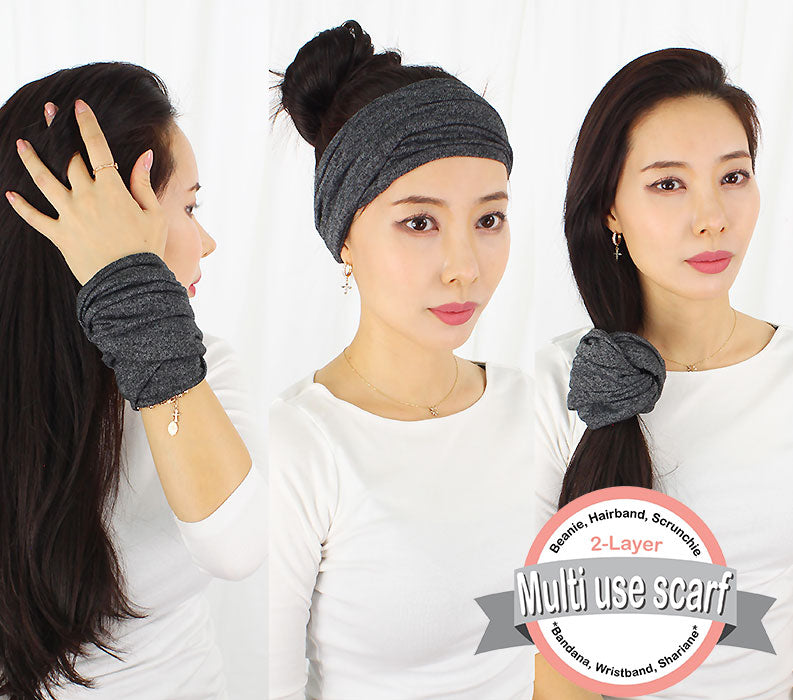 2-LAYER MULTI-USE HEADWRAP