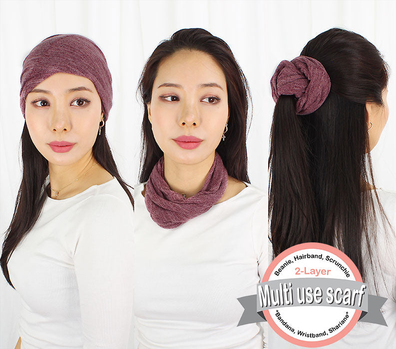 2-LAYER MULTI-USE HEADWRAP