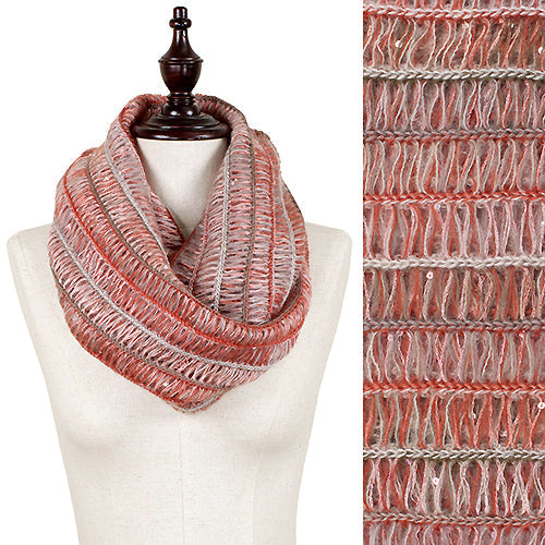 MULTI STRIPE INFINITY SCARF