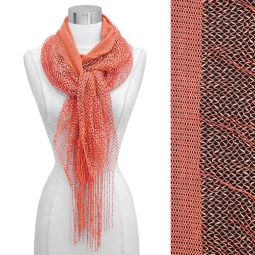 FISHNET OBLONG SCARF