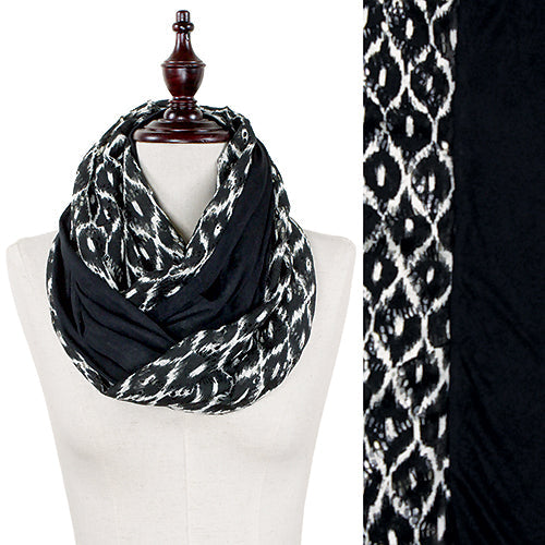 TWO PIECE MIXED INFINITY SCARF