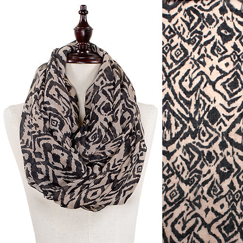 ANIMAL PRINT INFINITY SCARF