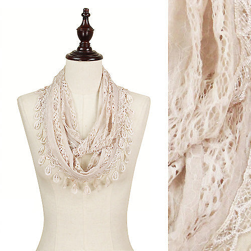 SOFT LACE INFINITY W/ TASSEL