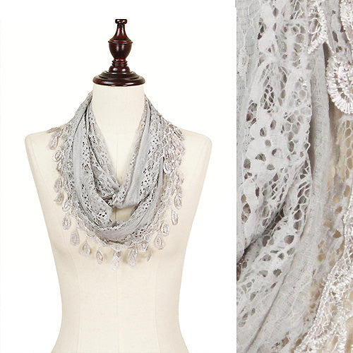 SOFT LACE INFINITY W/ TASSEL