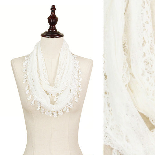 SOFT LACE INFINITY W/ TASSEL