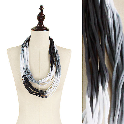 OMBRE SHRED JERSEY INFINITY SCARF