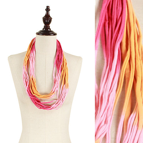 OMBRE SHRED JERSEY INFINITY SCARF