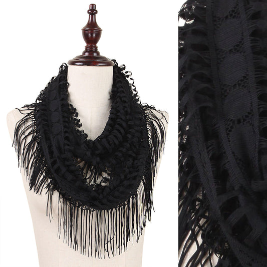 LACE INFINITY W/TASSEL