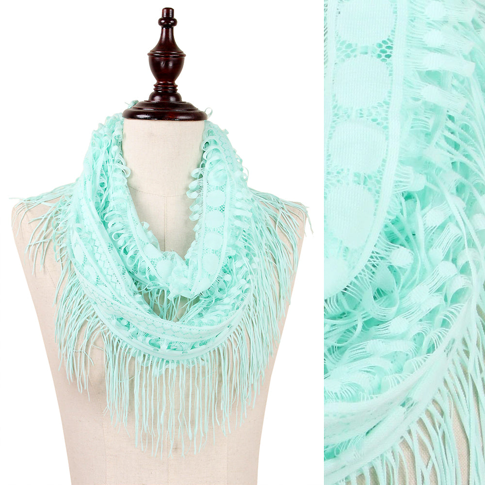 LACE INFINITY W/TASSEL