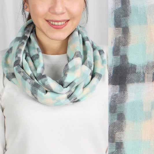 HOUNDSTOOTH INFINITY SCARF