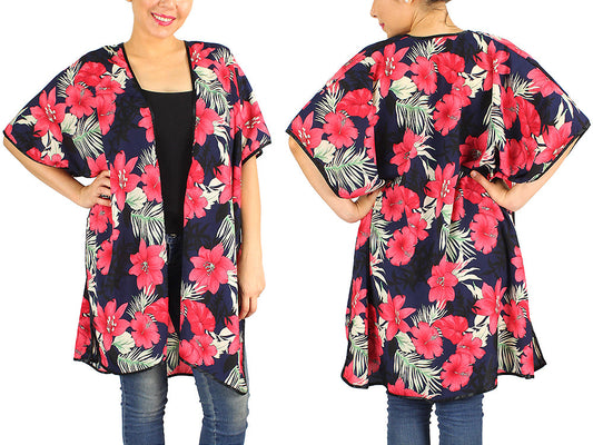 TROPICAL FLOWER KIMONO