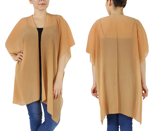 PLEATED KIMONO/VEST