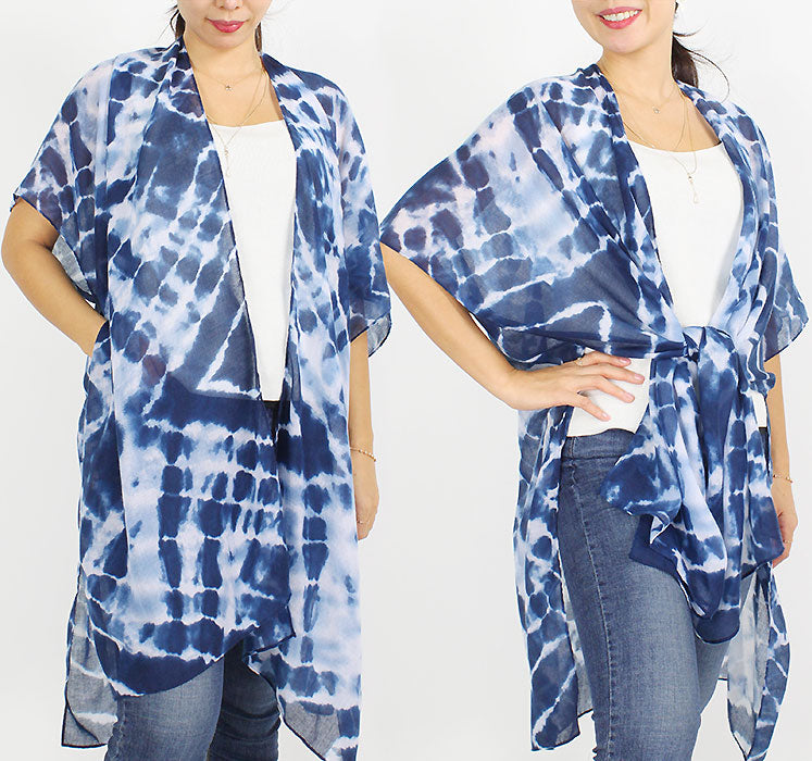 TIE DYE KIMONO/VEST