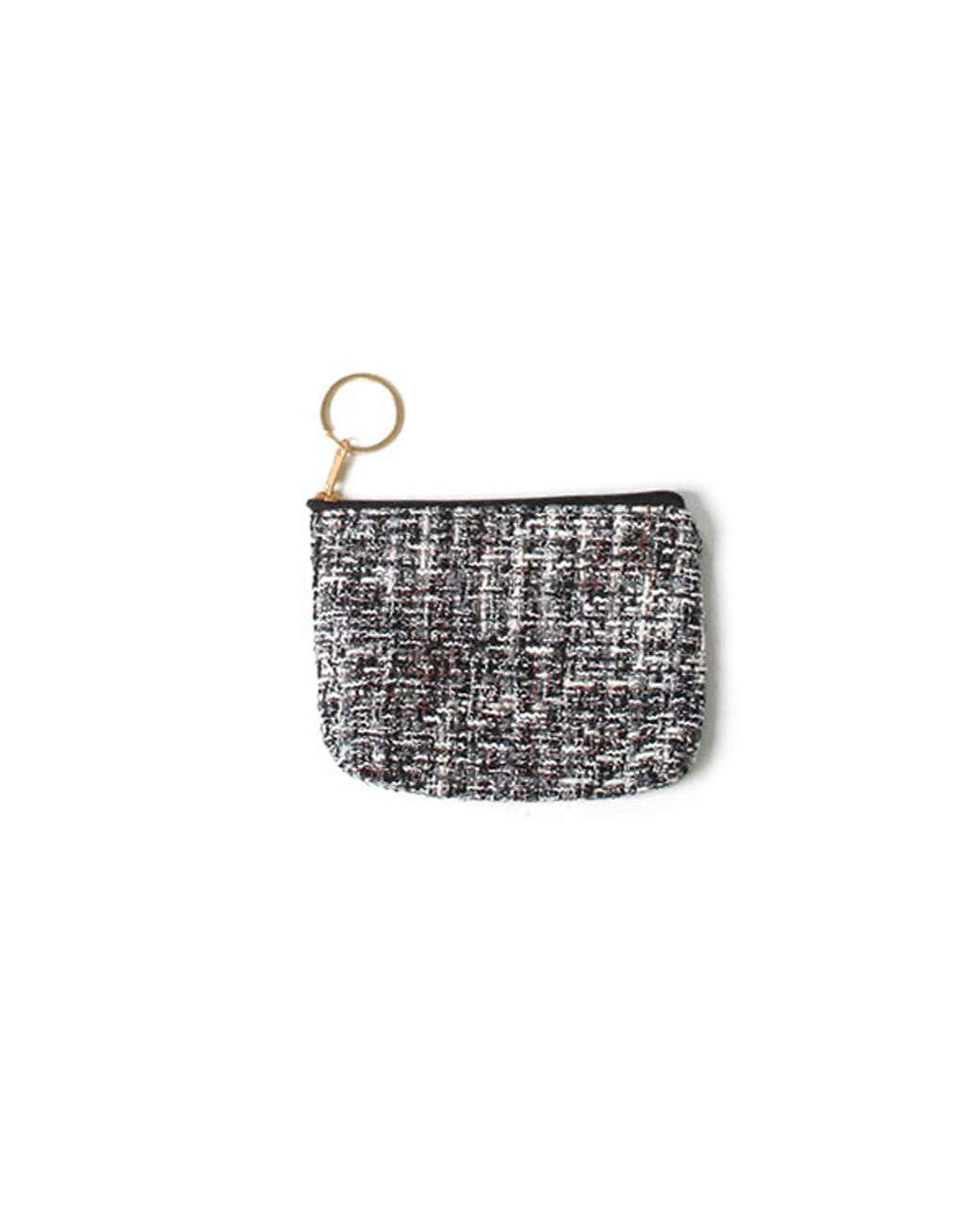 TWEED LUREX COIN/CARD PURSE