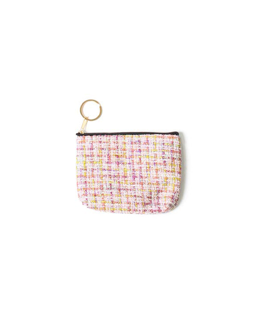 TWEED LUREX COIN/CARD PURSE