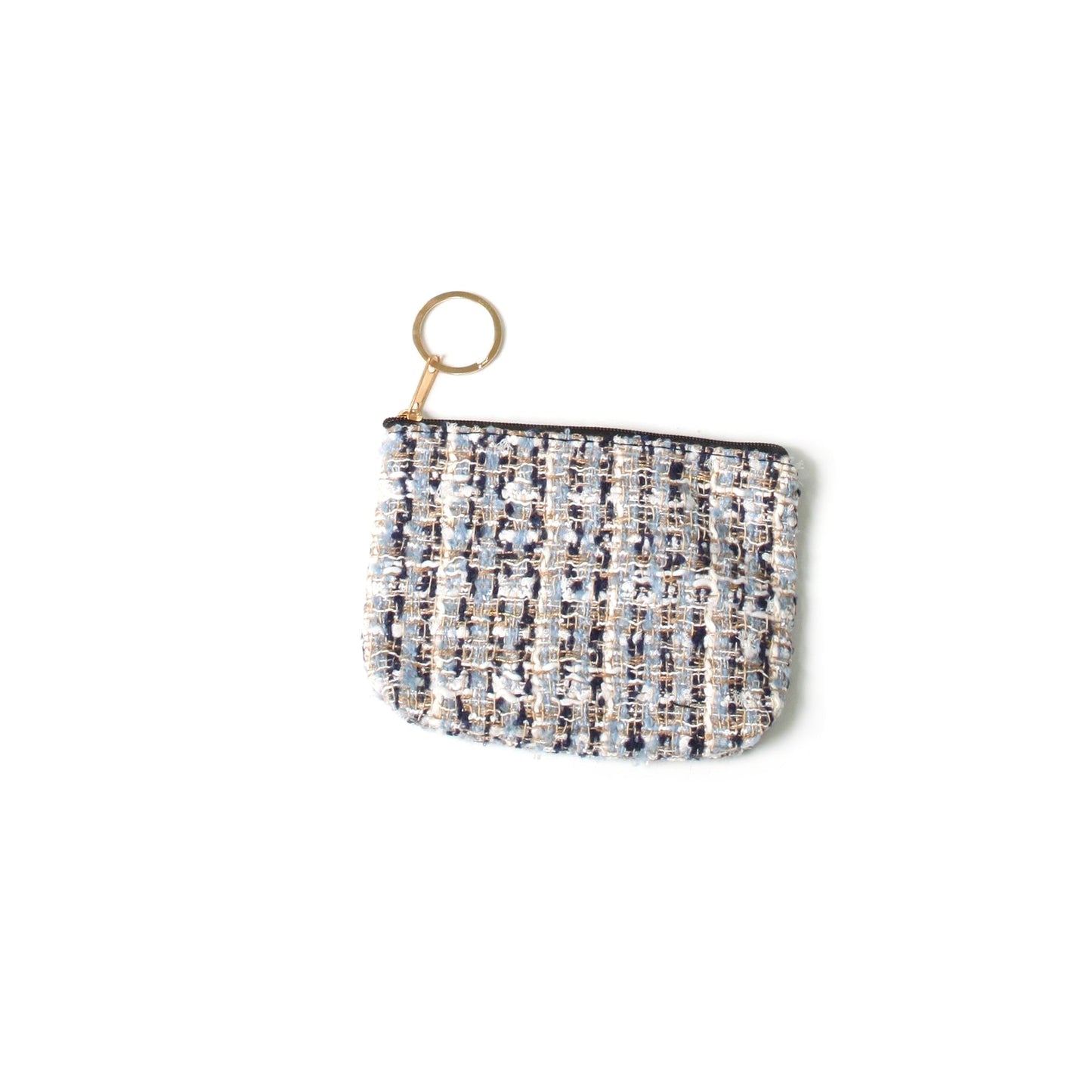 TWEED LUREX COIN/CARD PURSE