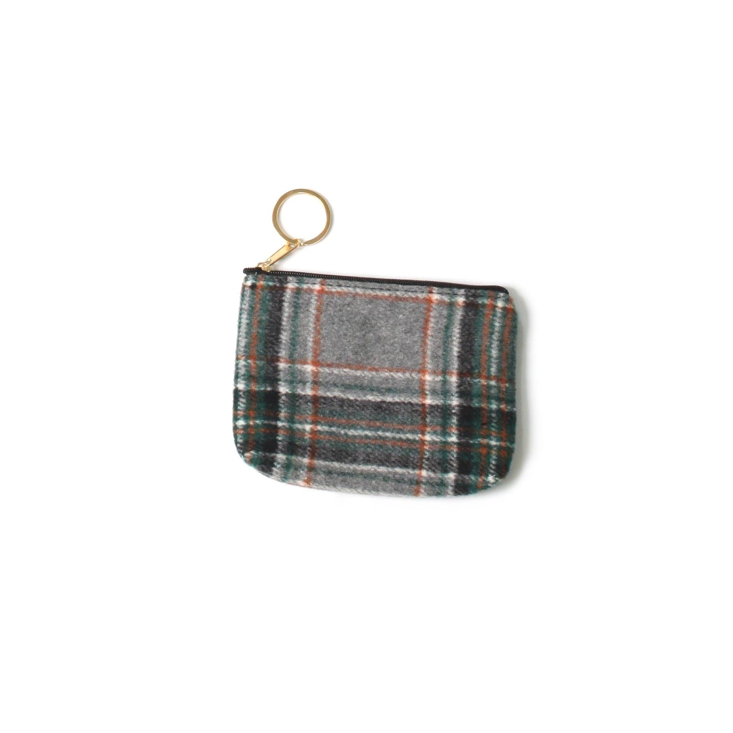 PLAID COIN/CARD PURSE