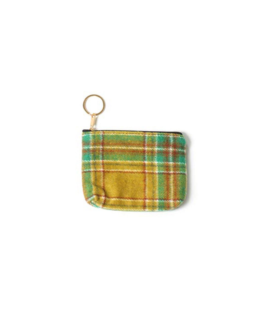 PLAID COIN/CARD PURSE