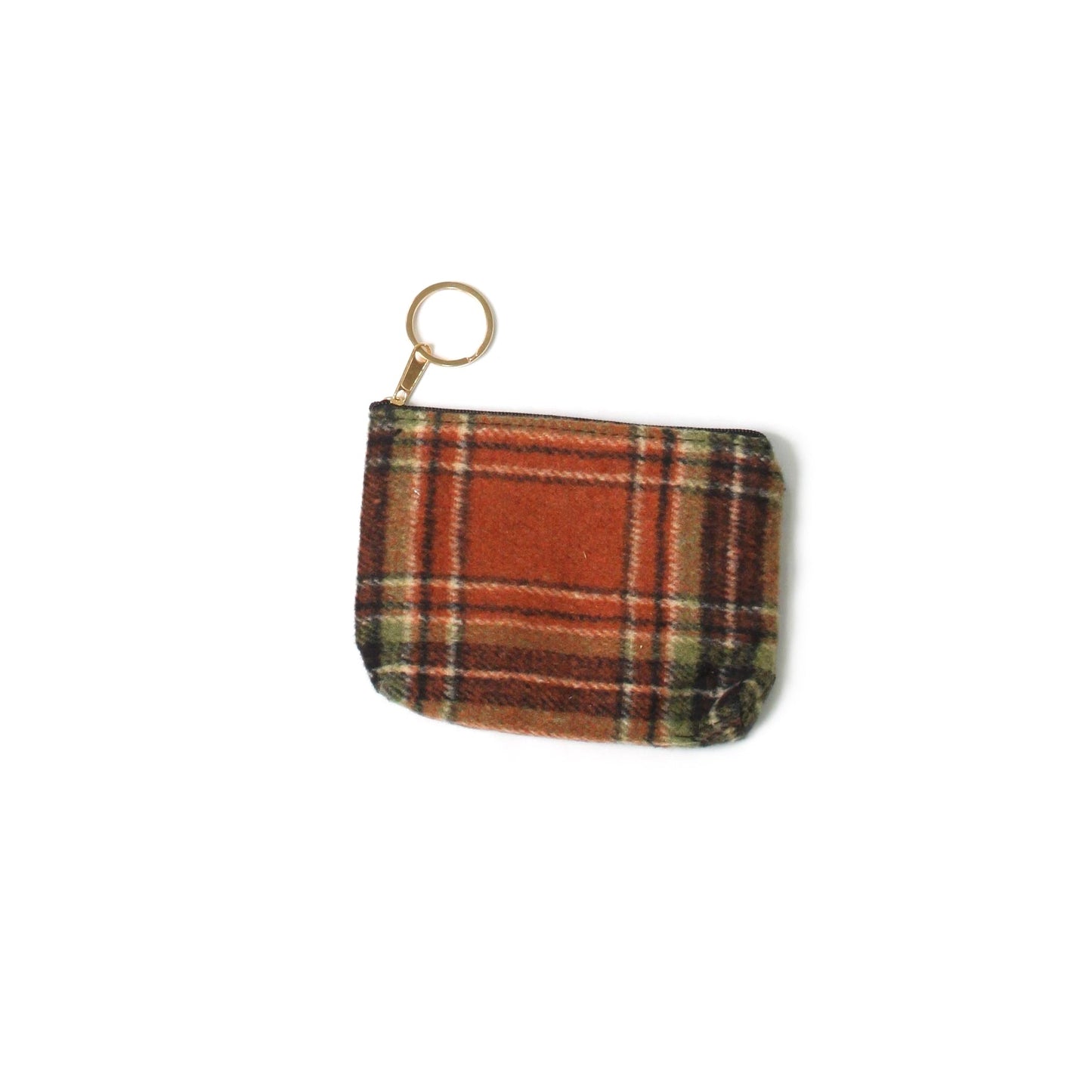 PLAID COIN/CARD PURSE