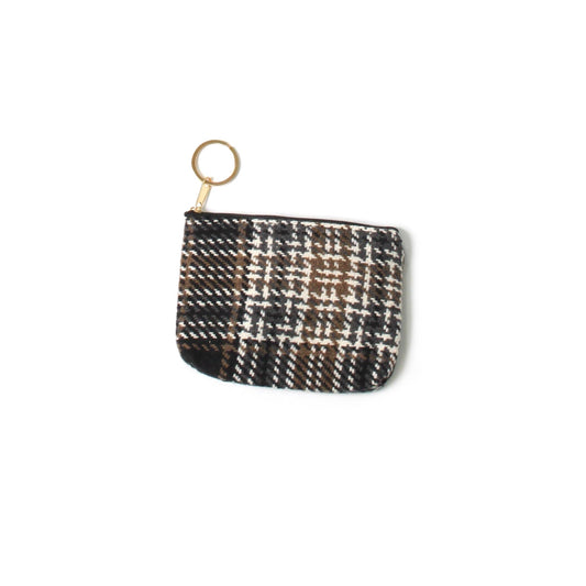 PLAID COIN/CARD PURSE