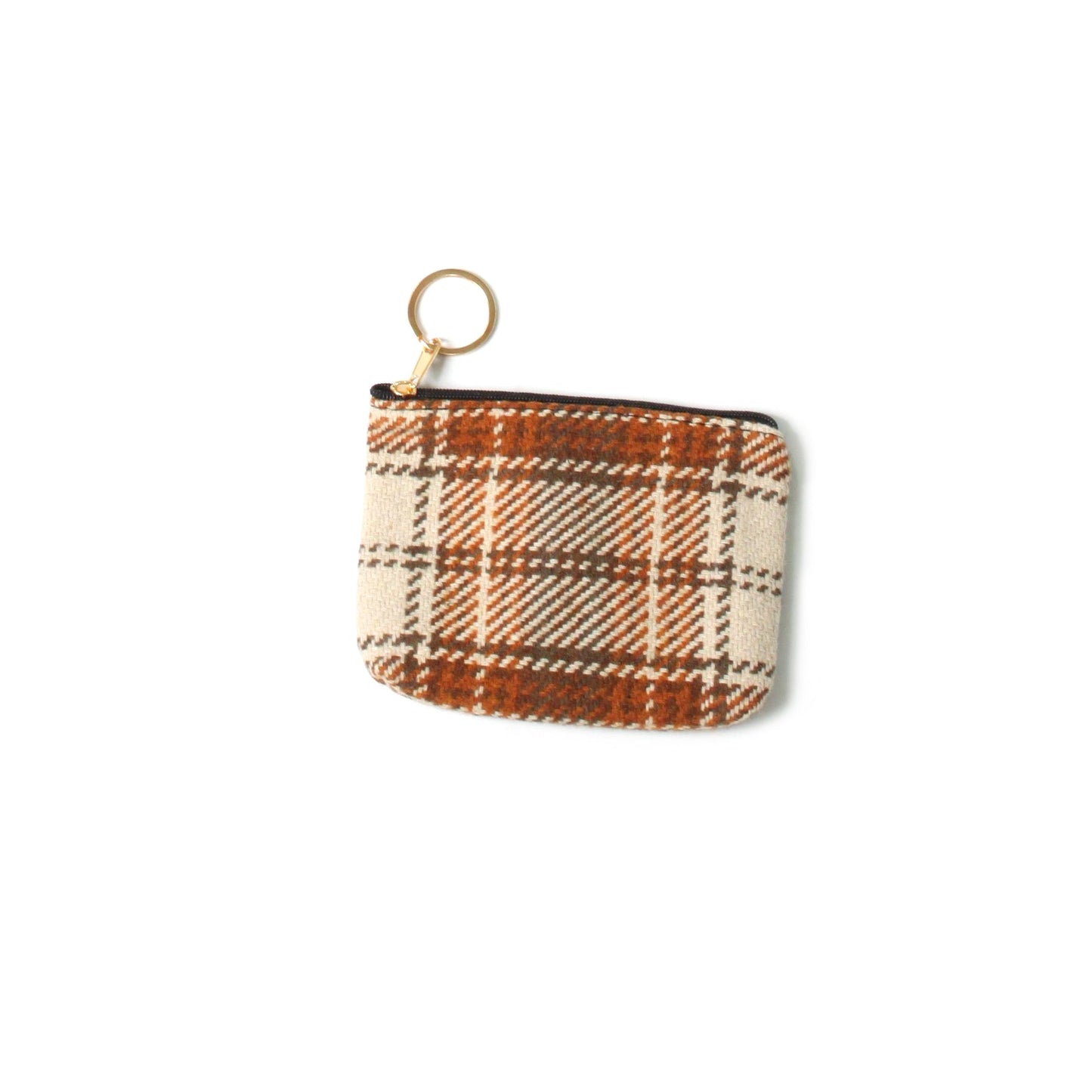 PLAID COIN/CARD PURSE