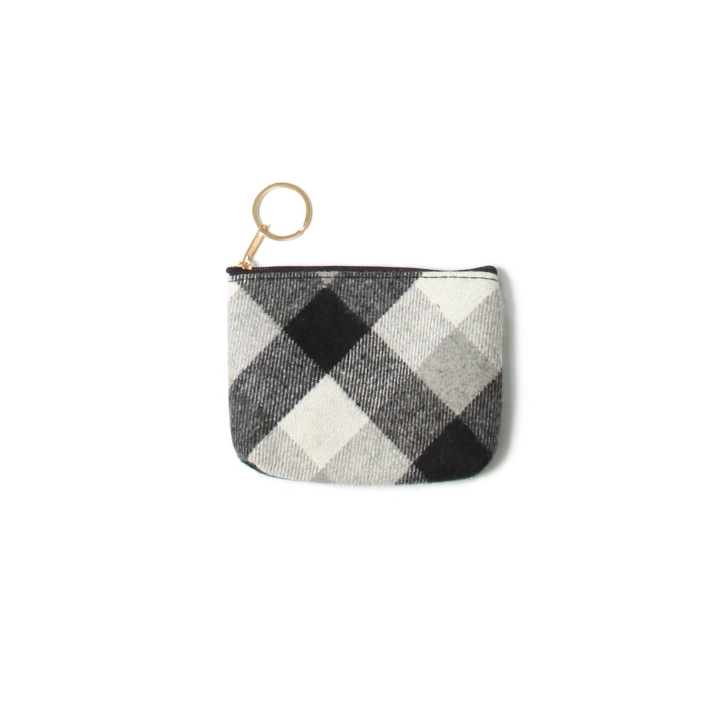 PLAID COIN/CARD PURSE