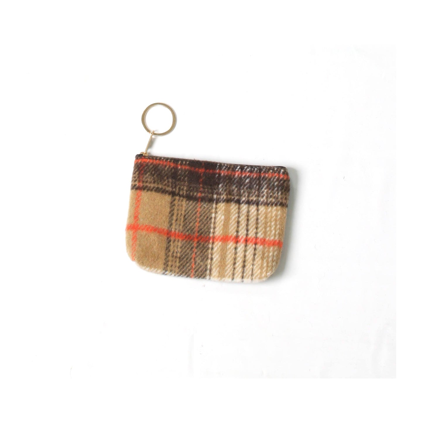 PLAID COIN/CARD PURSE