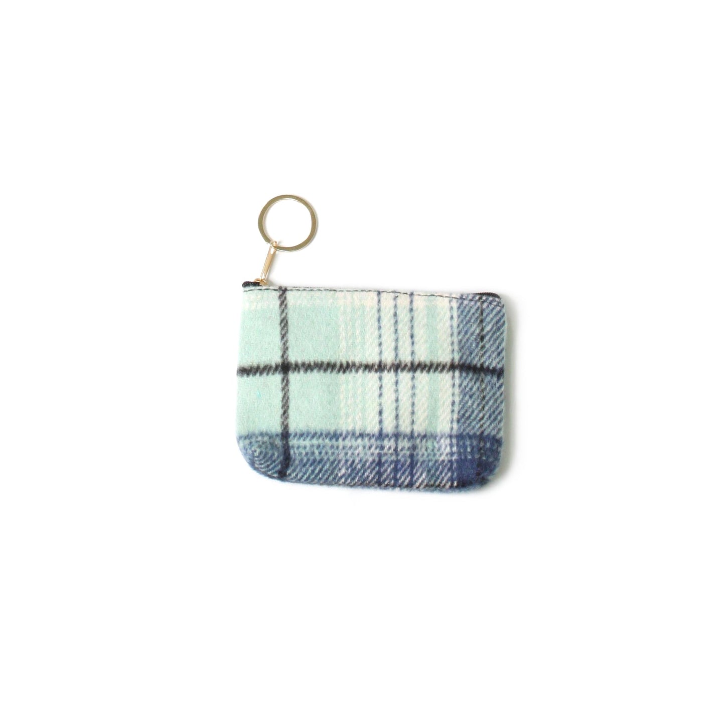 PLAID COIN/CARD PURSE