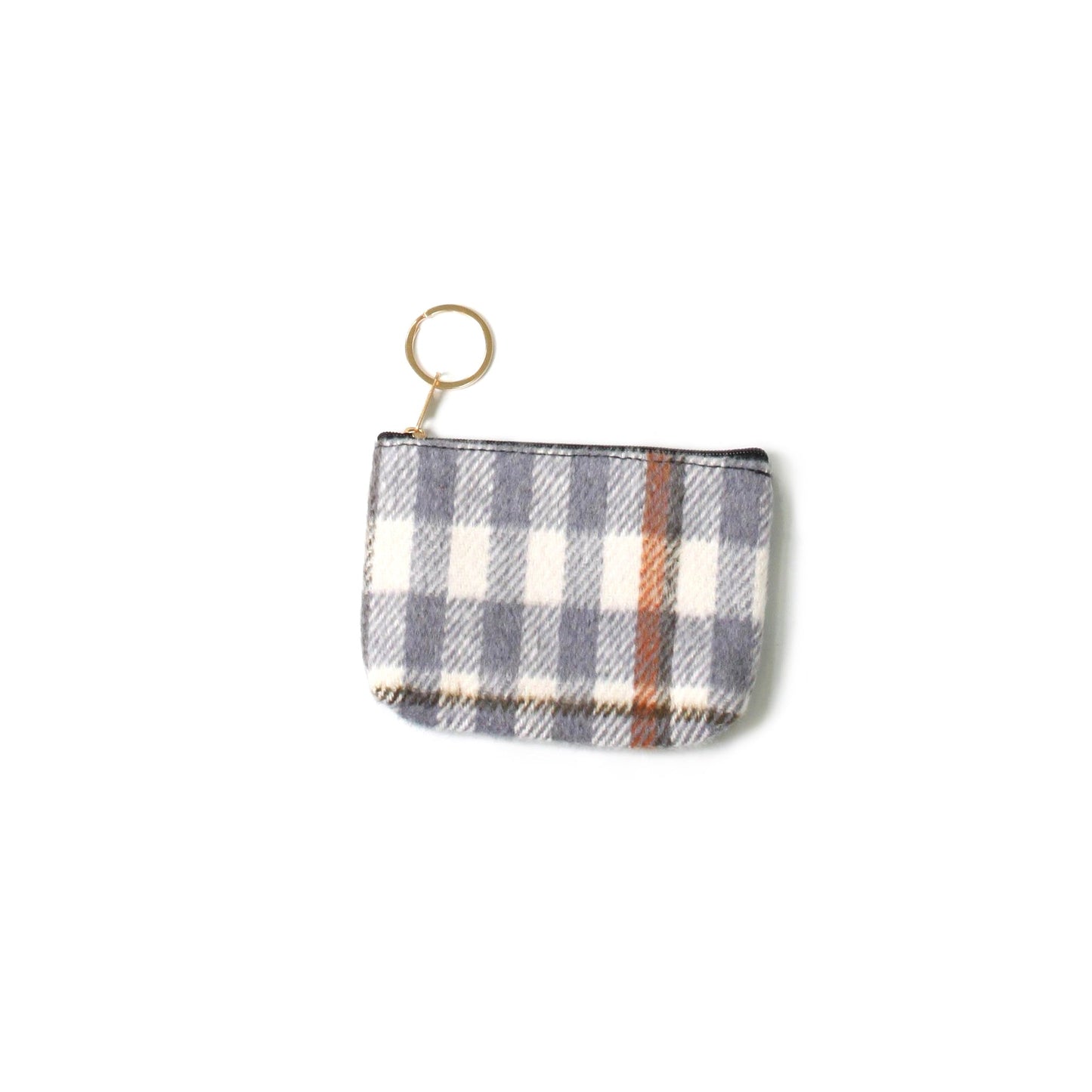 PLAID COIN/CARD PURSE