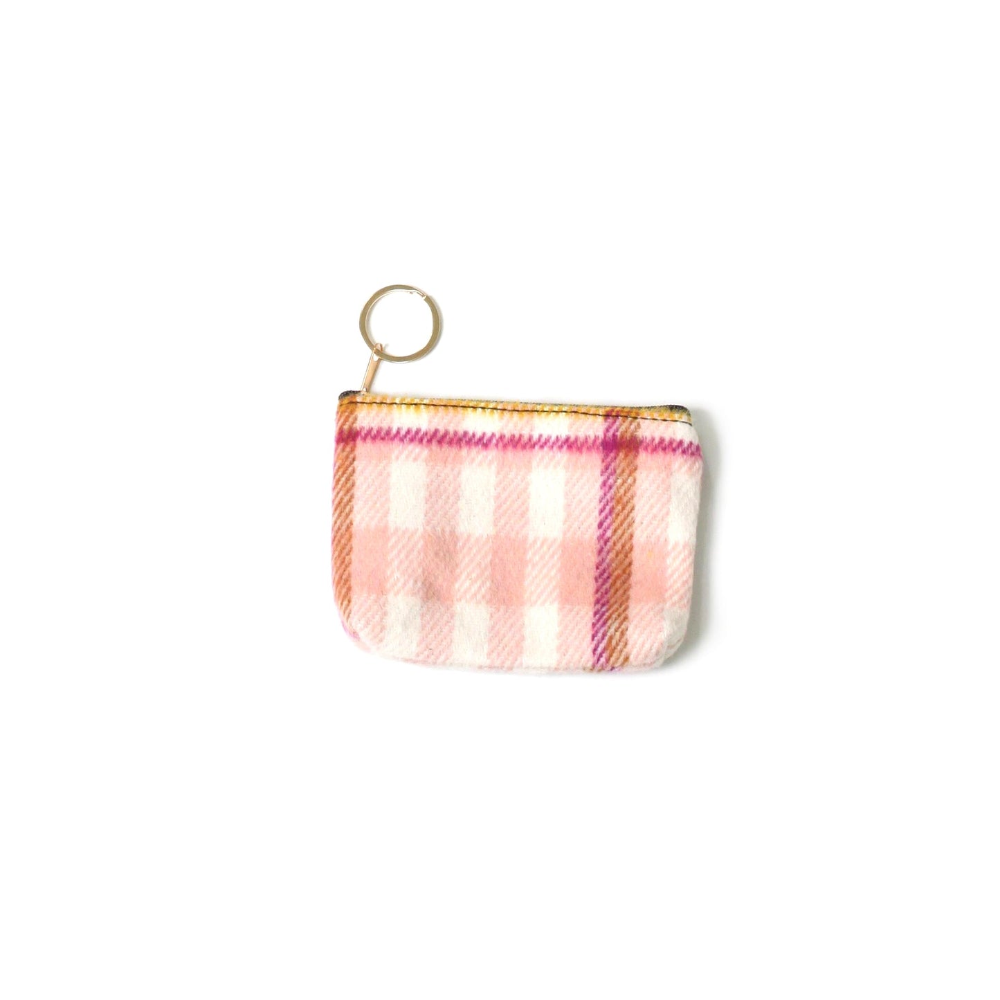 PLAID COIN/CARD PURSE