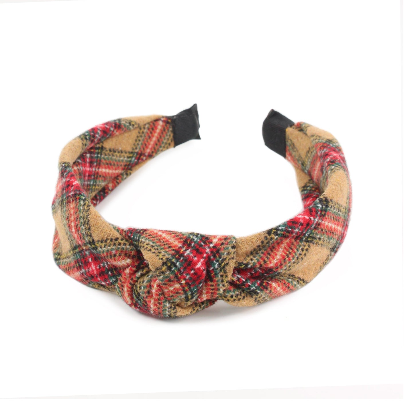 TARTAN KNOTTED HEADBAND