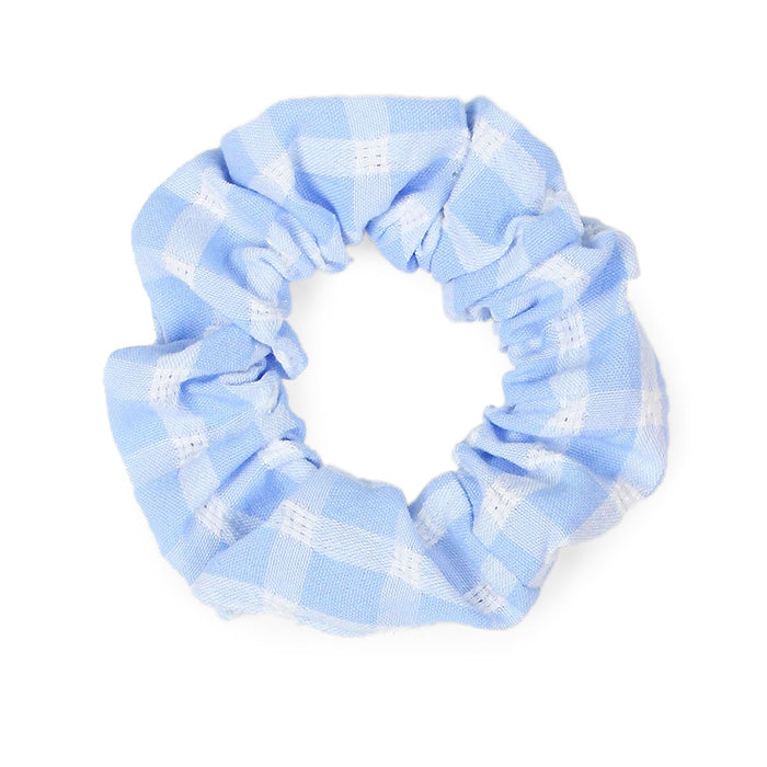 PLAID HAIR SCRUNCHIE